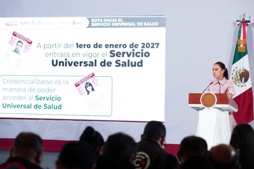En enero de 2027 abrirán 12 mil 750 consultorios del Servicio Universal de Salud